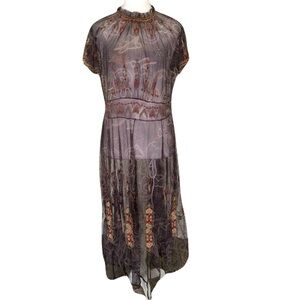 metallic ikat kenzo dress Pomander Place Hot Pink Ikat Kenzo Dress Hot Pink Ikat / M